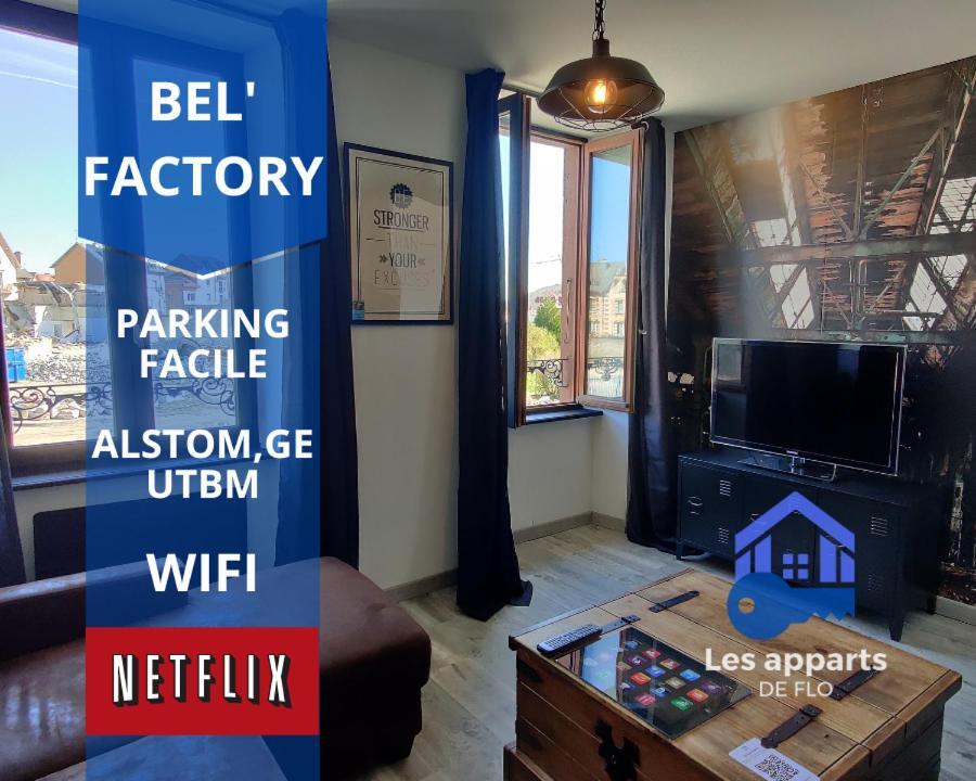 בלפורט Les Studios De Flo' : The Bel'Factory 38 M² Wifi מראה חיצוני תמונה